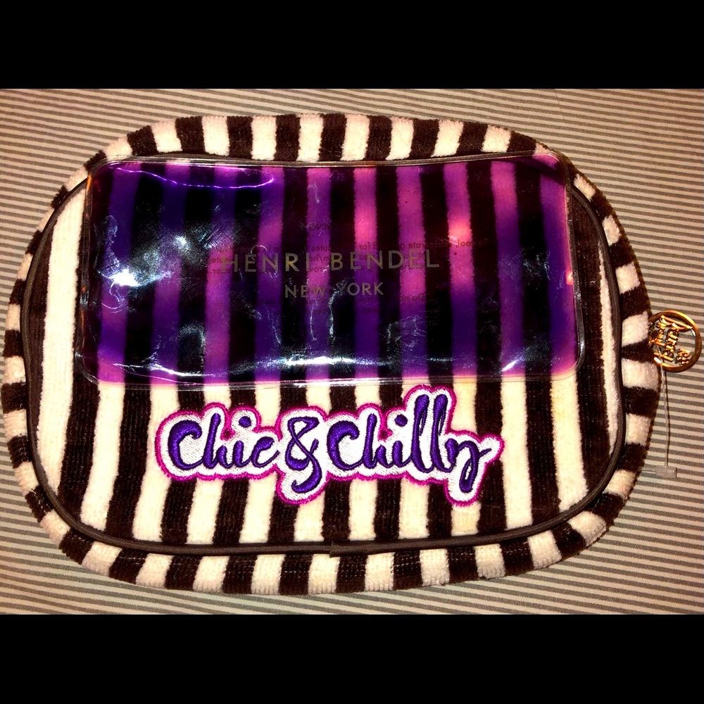 Henri Bendel Chic & Chilly insulated cosmetic bag